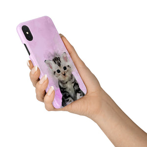 Coque pour smartphone Personnalisable avec Chat