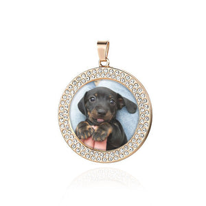 Médaillon Personnalisable - Photo de Chien