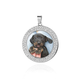 Médaillon Personnalisable - Photo de Chien