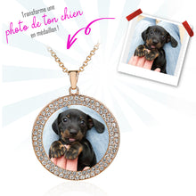 Charger l&#39;image dans la galerie, Médaillon Personnalisable - Photo de Chien