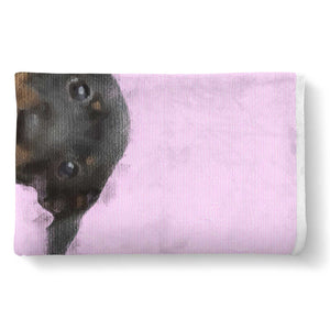 Couverture Polaire Personnalisable avec Chien