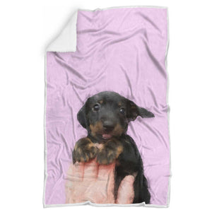 Couverture Polaire Personnalisable avec Chien