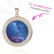 Charger l&#39;image dans la galerie, Médaillon Constellation du Capricorne